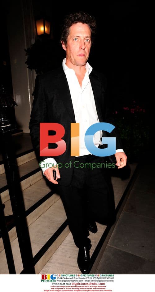 Hugh Grant and Princess Rosario Nadal of Bulgaria