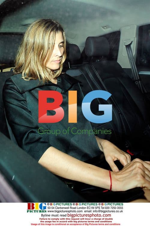 Hugh Grant and Princess Rosario Nadal out in London