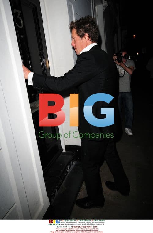 Hugh Grant and Princess Rosario Nadal out in London