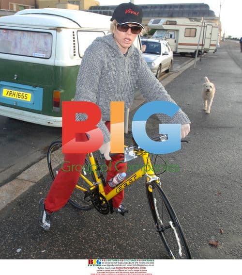 Heather Mills, Ben Amigoni, and Oliver the Dog