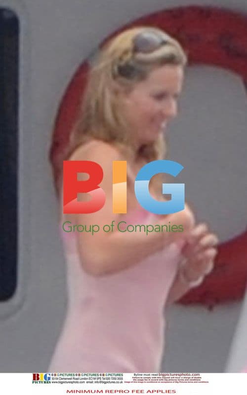 Rod Stewart and Penny Lancaster in Capri