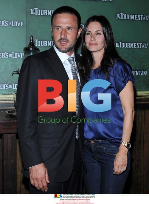 Elizabeth Berkley and Greg Lauren at "The Butler's in Love" premiere