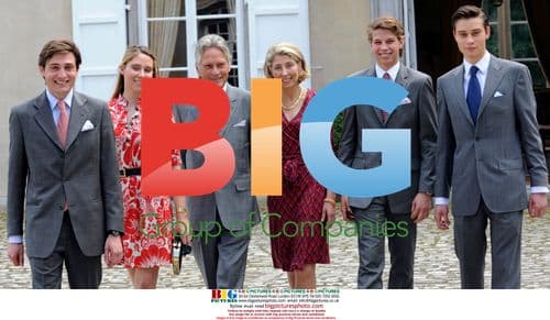 Count Rodolphe de Limburg Stirum with family