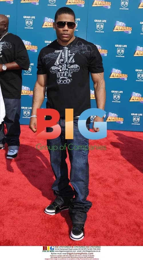 Nelly at BET Awards 2008
