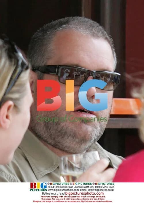 DJ Chris Moyles with colleagues in London