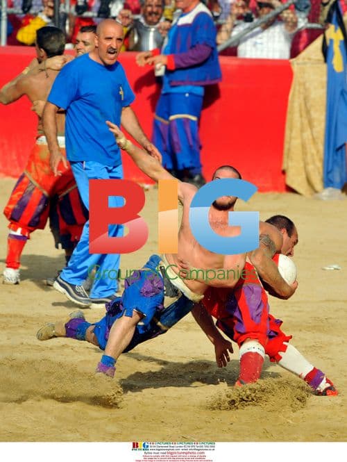 Historic Football Match in Florence