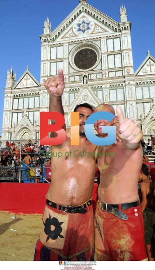 Historical Football Tournament in Florence