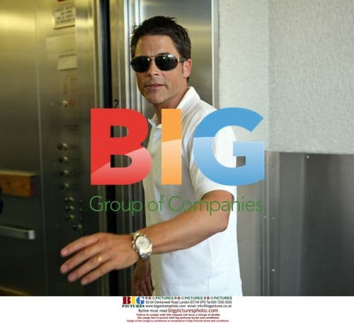 Rob Lowe Arrives at LAX with Family