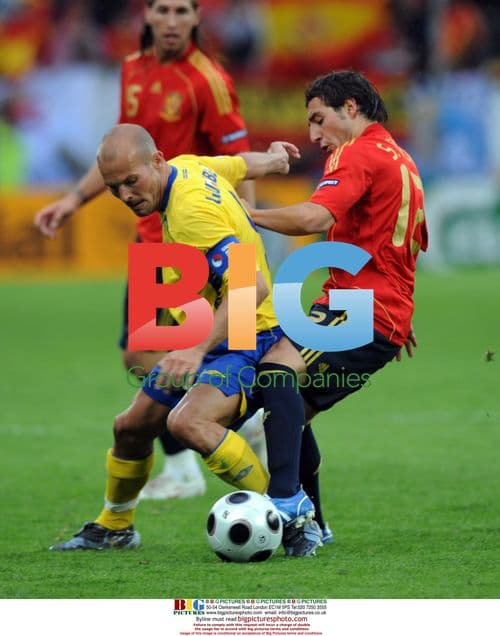 WORLD RIGHTS EXCEPT UK Sweden V Spain (1-2) EURO 2008