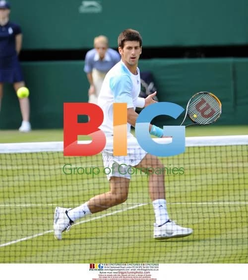 Novak Djokovic at Wimbledon 2008