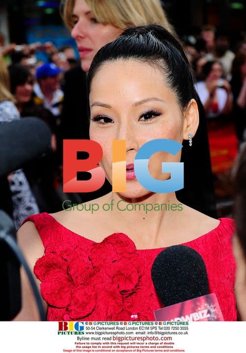 Lucy Lui at Kung Fu Panda premiere in London