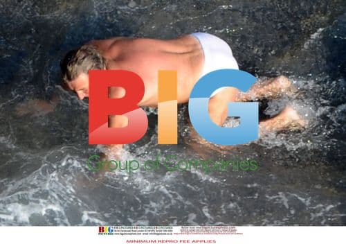 Rod Stewart and Penny Lancaster in Positano, Italy