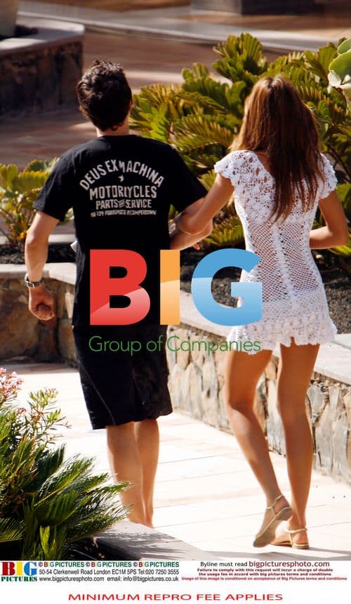 Orlando Bloom and Miranda Kerr holiday in Gran Canaria