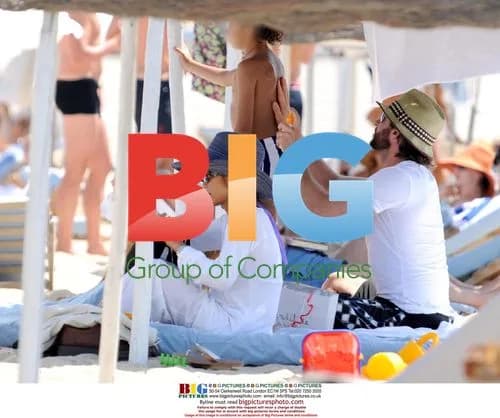 Hugh Jackman on Holiday in Saint Tropez