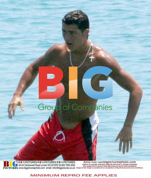 Cristiano Ronaldo on Vacation in Sardinia