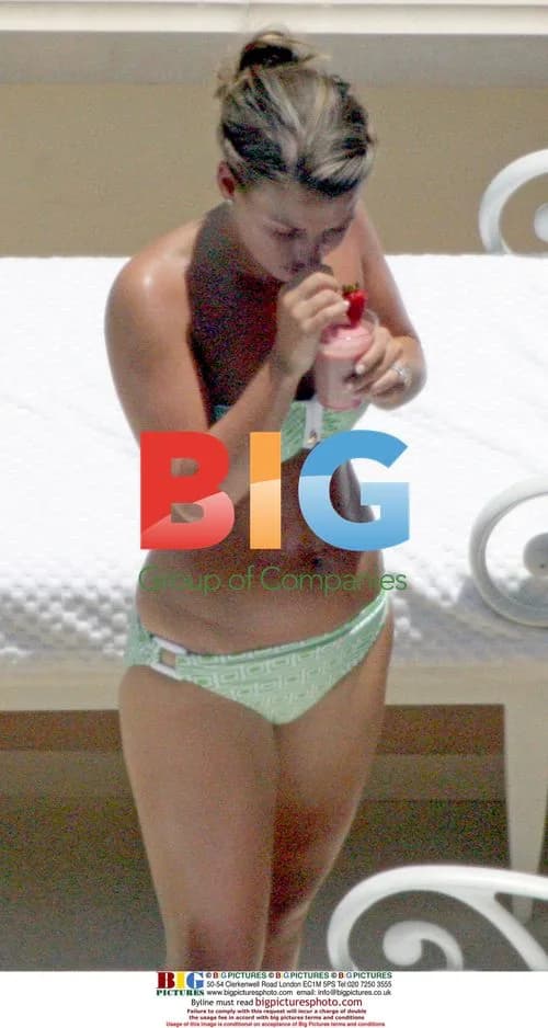 Wayne Rooney and Coleen Honeymoon in Vegas