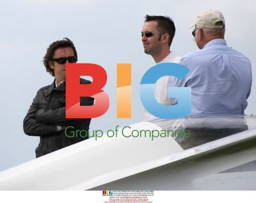 Richard Hammond Films Morrisons Ad in Glider