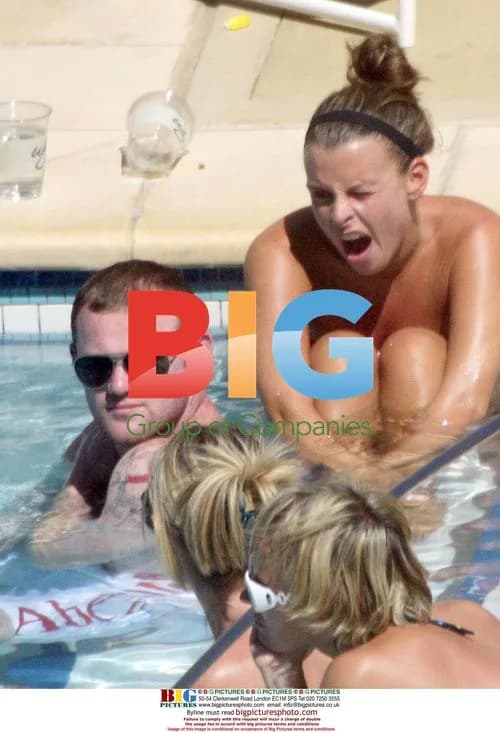 Wayne Rooney with Bride Colleen on Honeymoon