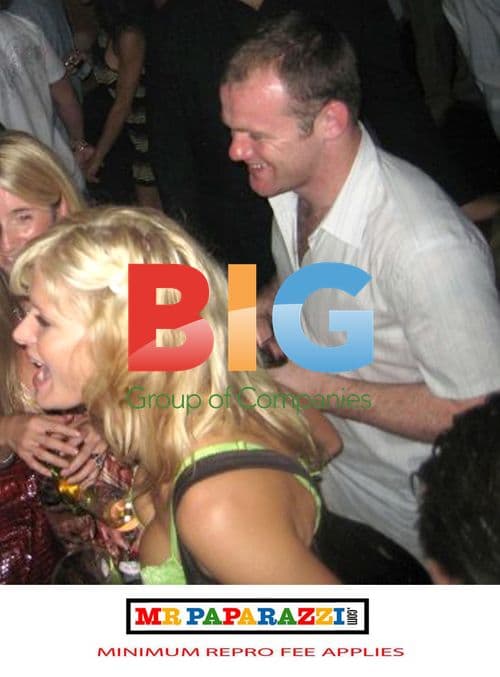 Newlyweds Wayne and Coleen Rooney at Tryst Nightclub