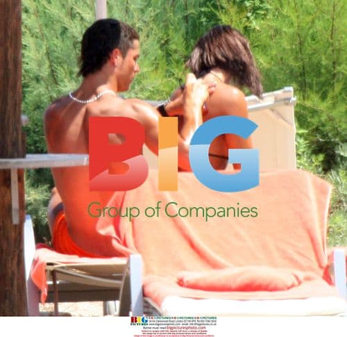 Cristiano Ronaldo and Nereida Gallardo on holiday in Italy