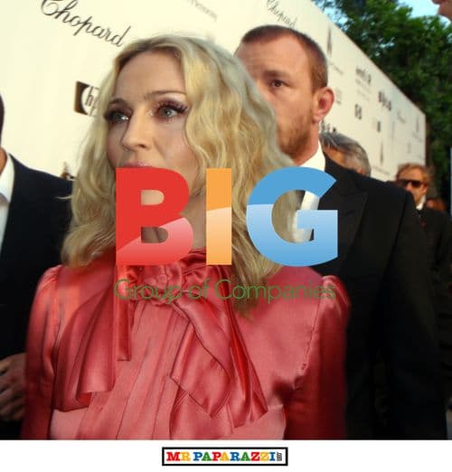 Madonna & Guy Ritchie at amfAR Cannes 2008