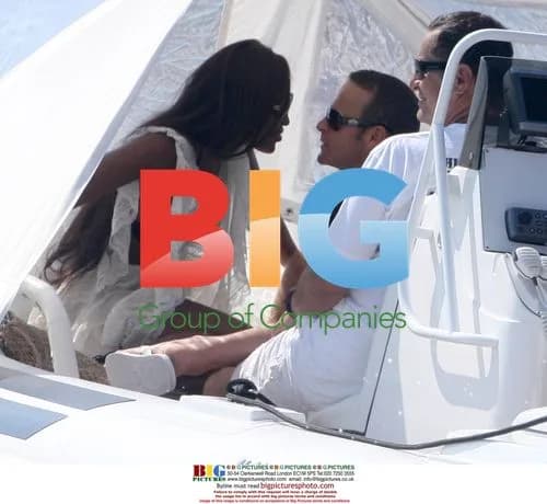 Naomi Campbell on Flavio Briatore's boat