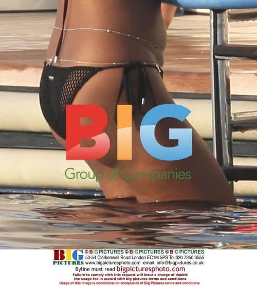 Naomi Campbell on Flavio Briatore's Boat