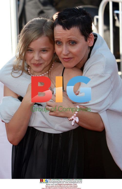 Chloe Grace Moretz and Lori Petty at 'Hellboy II' Premiere