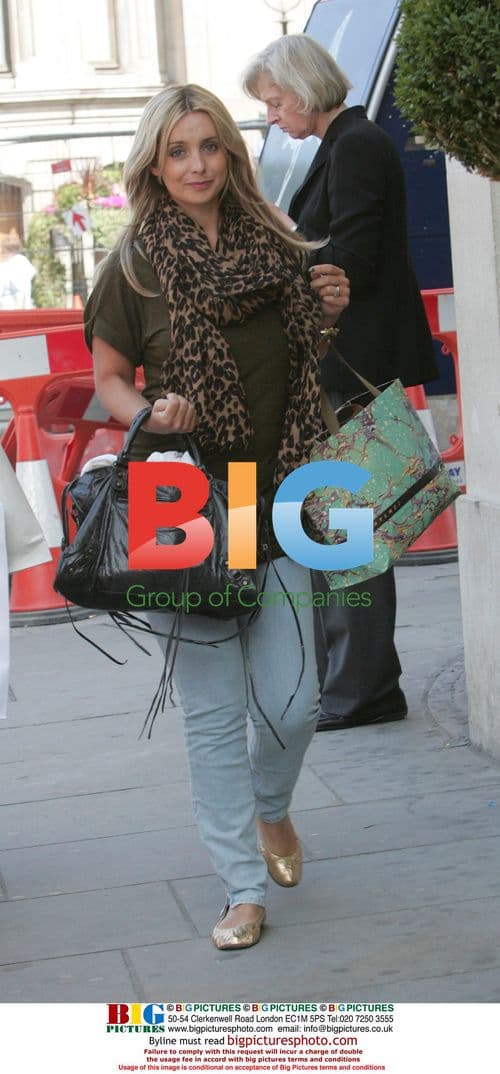 Louise Redknapp Leaving GMTV Studios