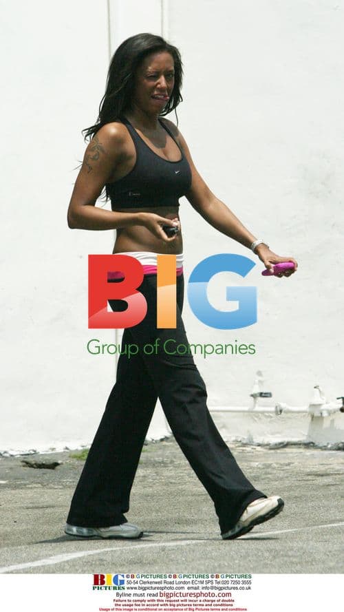 Mel B Visits Chiropractor in Beverly Hills