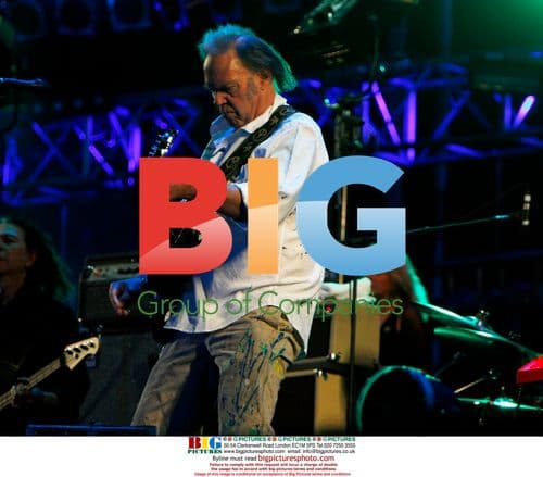 Neil Young performs at Rock in Rio Festival