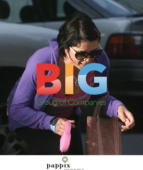Sadie Frost walks dog Ringo in London