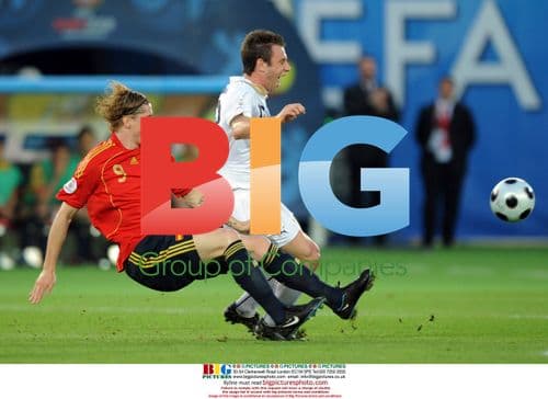 Spain vs. Italy Quarter Final at Euro 2008