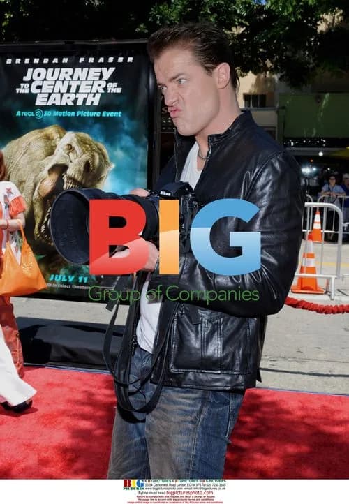 Brendan Fraser at "Journey to the Center of the Earth" Premiere