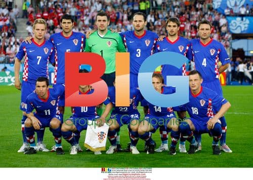 Croatia Team Group Euro 2008