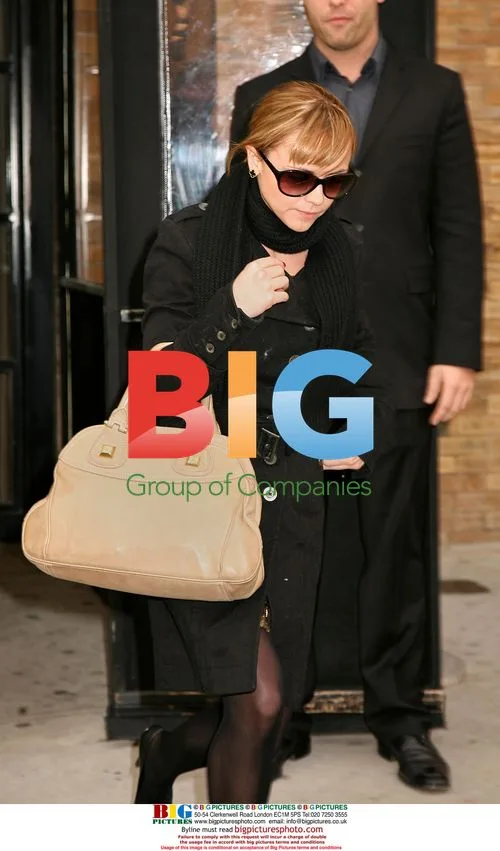 Christina Ricci leaves Soho House for Conan O'Brien taping
