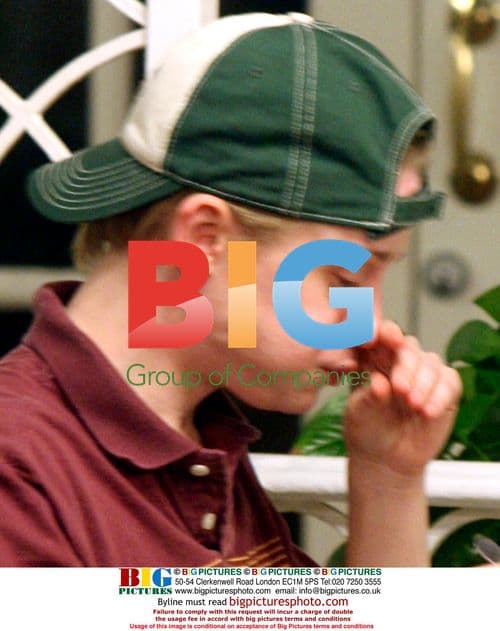 Macaulay Culkin Dining Out