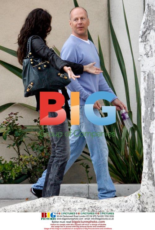 Bruce Willis and Emma Heming on double date