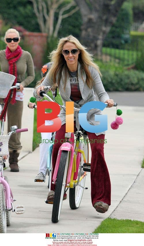 Leticia Cyrus takes Saturday bike ride