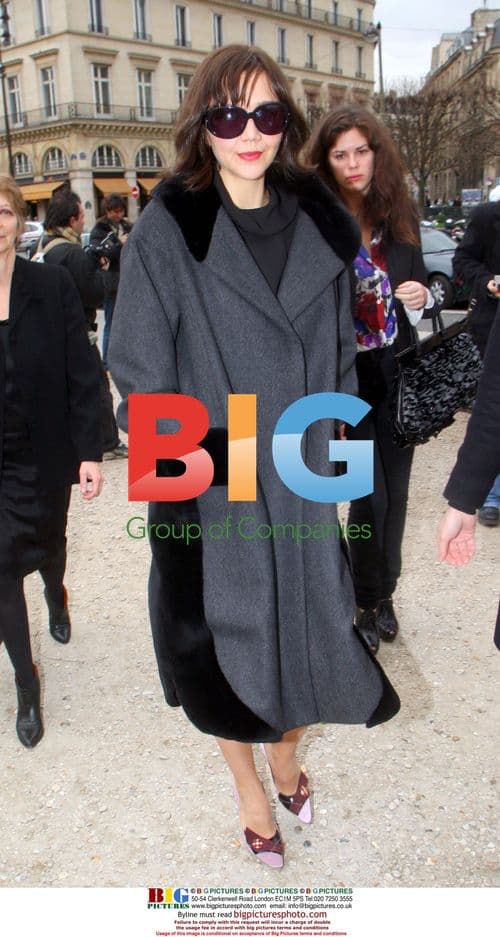 Maggie Gyllenhaal at Louis Vuitton Fashion Show