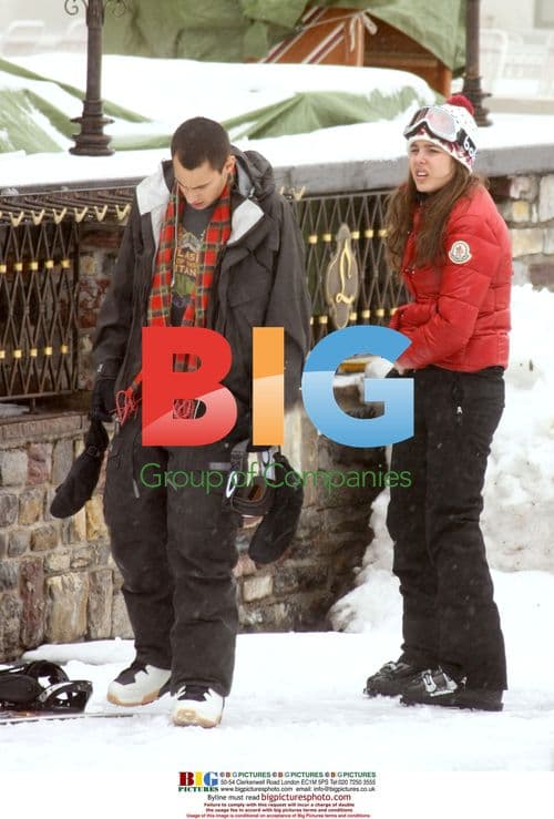 Prince Albert II and Charlene Visit Caroline in Zurs, Austria