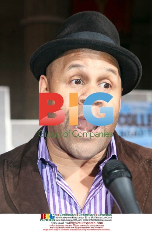 Rondell Sheridan at "College Road Trip" Premiere