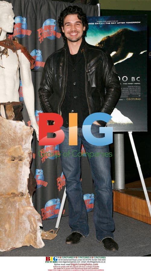 Steven Strait Promotes '10,000 BC' at Planet Hollywood