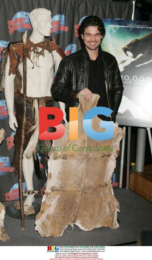 Steven Strait promotes '10,000 BC' in NYC