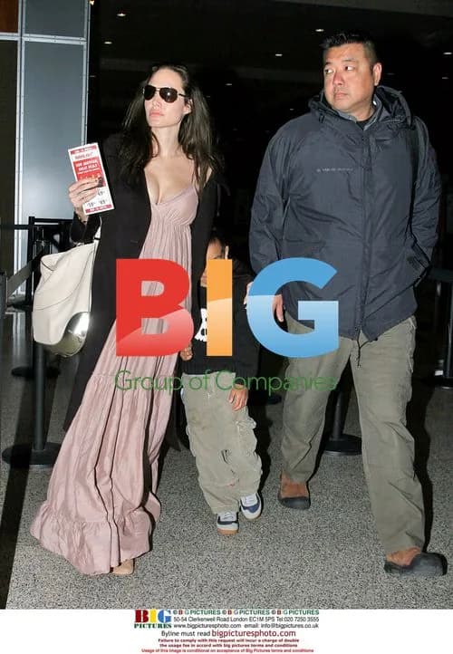Pregnant Angelina Jolie Departs Austin