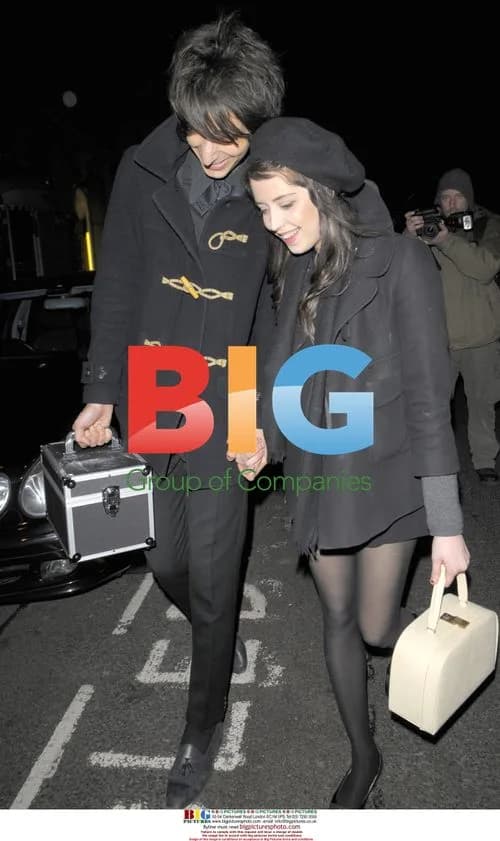 Peaches Geldof and Faris Rotter Leaving Bungalow 8