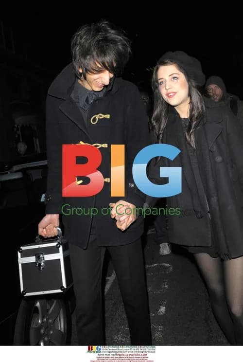 Peaches Geldof with Faris Rotter
