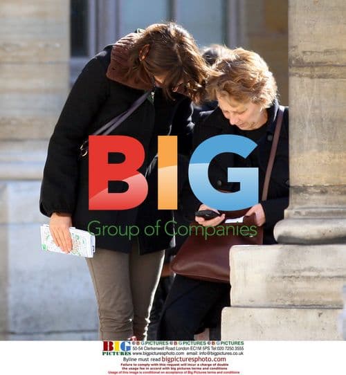 Maggie Gyllenhaal and mother Naomi in Paris