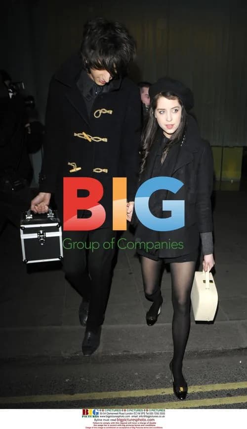 Peaches Geldof Leaves Bungalow 8 with Faris Rotter