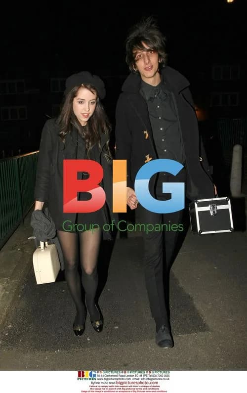 Peaches Geldof and Faris Rotter leave Bungalow 8